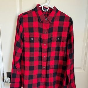 Chaps size large buffalo check long sleeve shirt